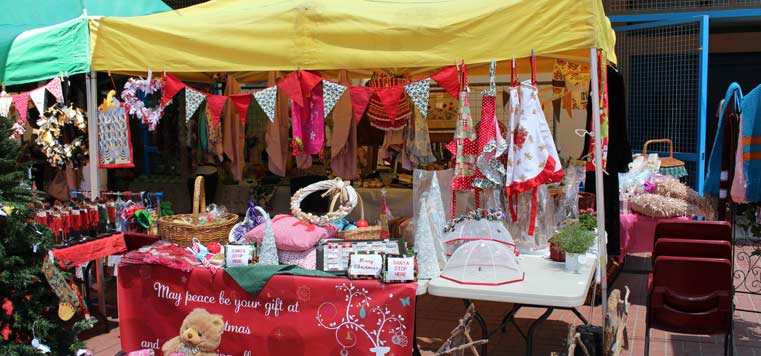 marymount spring fete stall